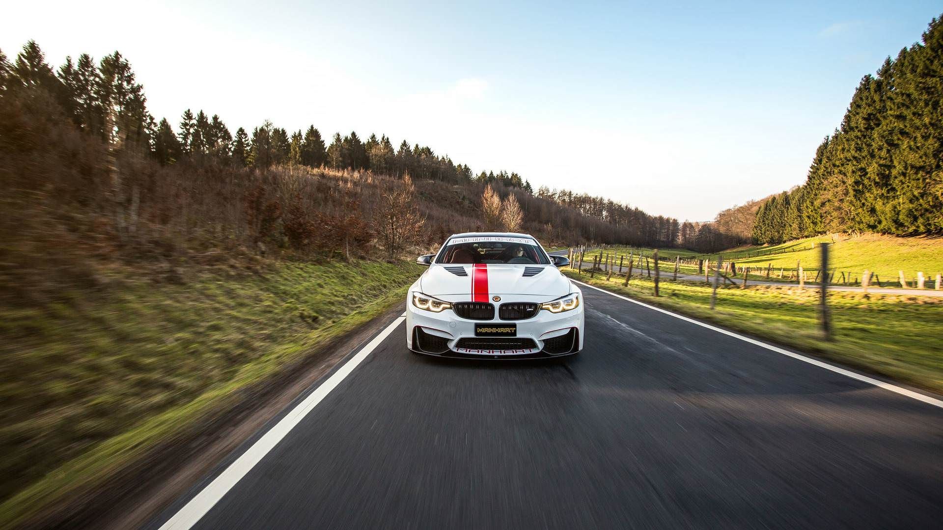 BMW M4 Coupe / کوپه بی‌ام‌و M4 با تیونینگ مانهارت