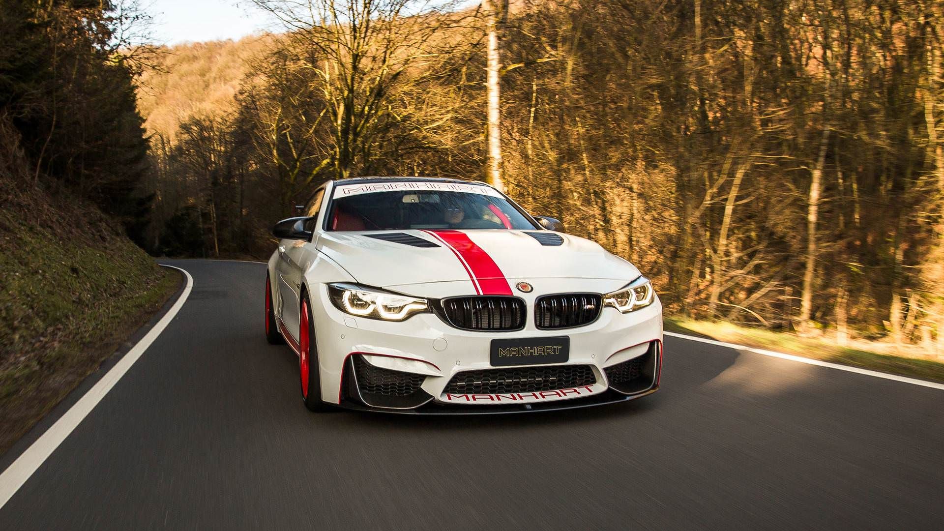 BMW M4 Coupe / کوپه بی‌ام‌و M4 با تیونینگ مانهارت