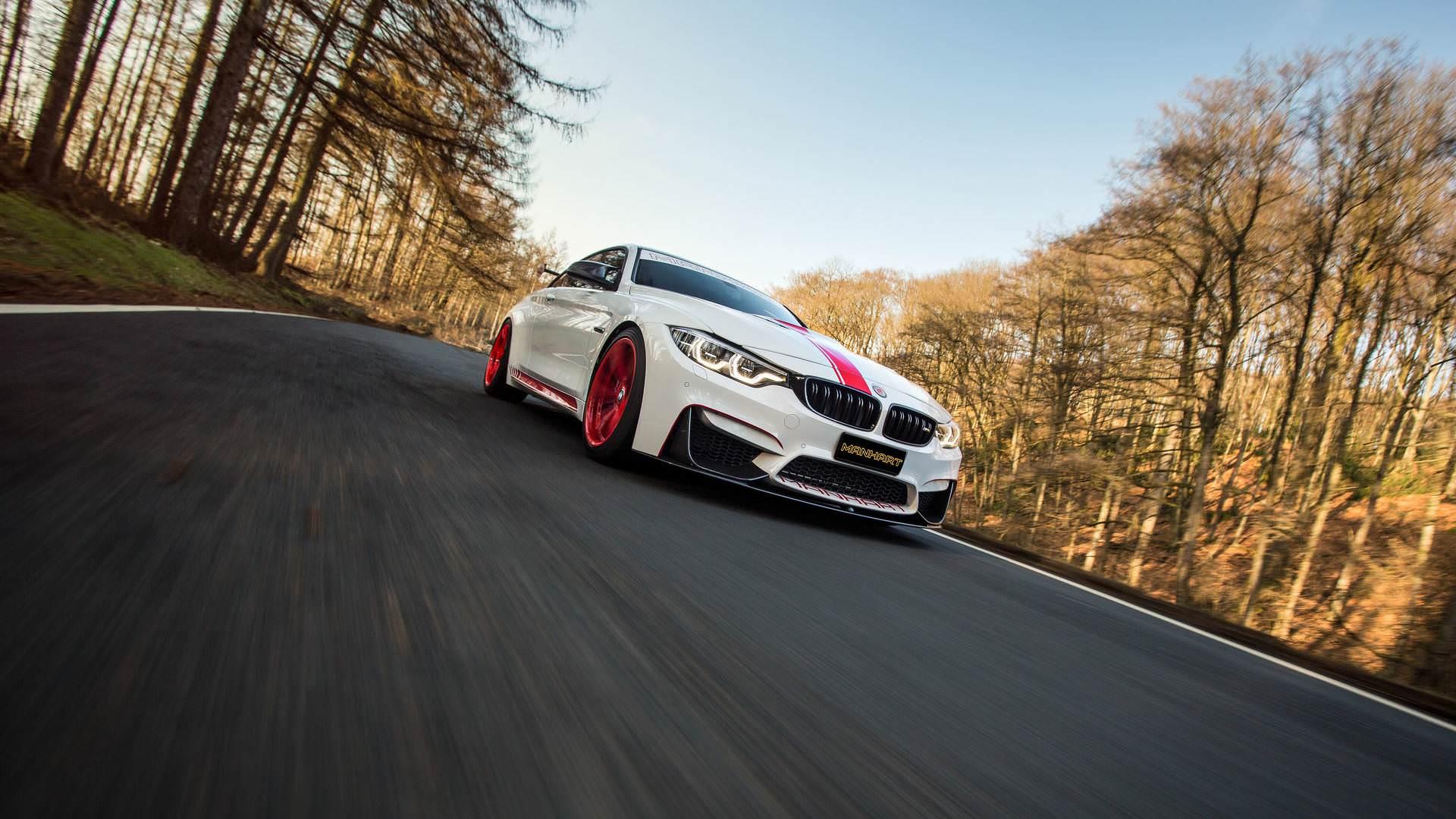 BMW M4 Coupe / کوپه بی‌ام‌و M4 با تیونینگ مانهارت