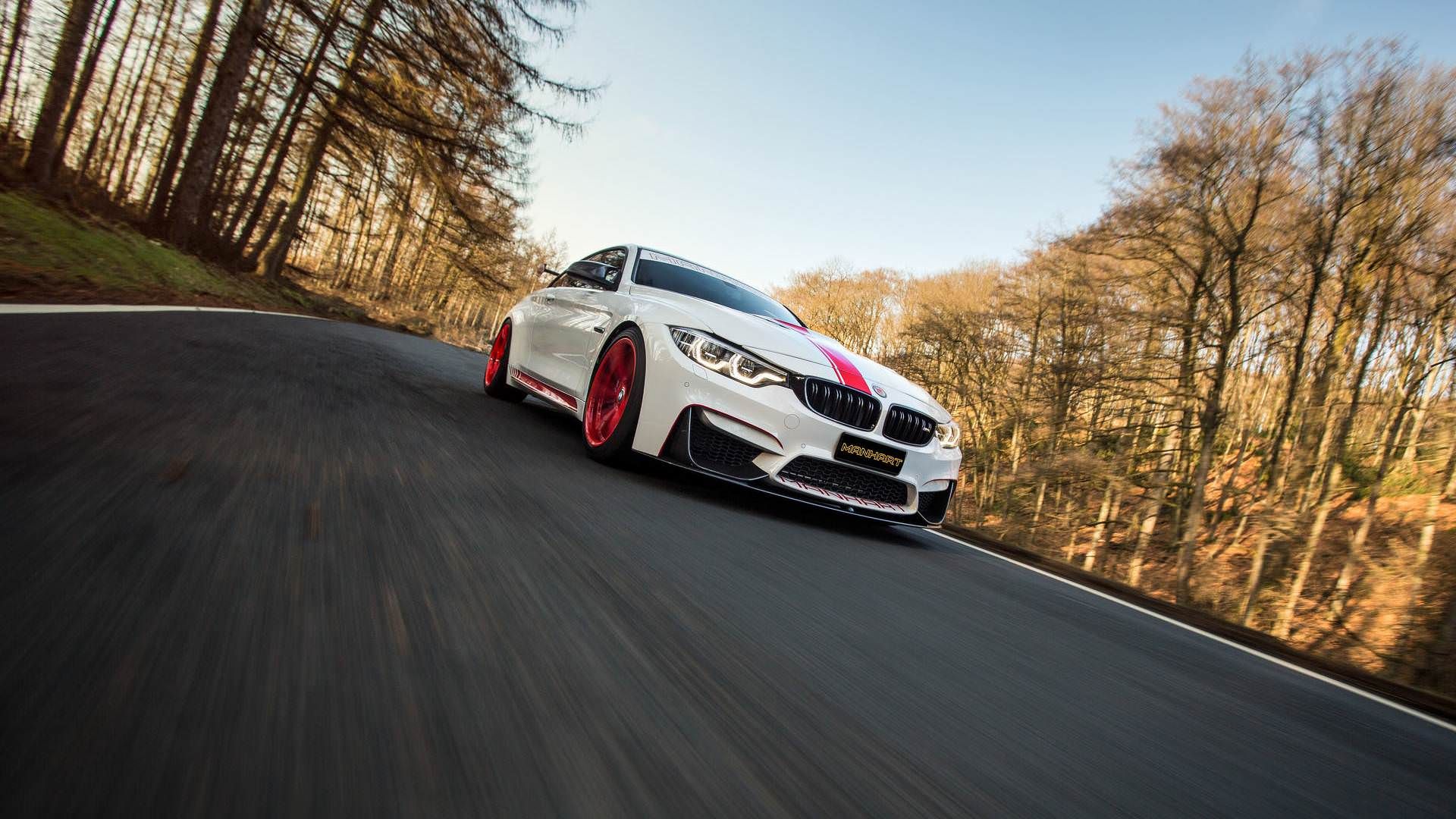 BMW M4 Coupe / کوپه بی‌ام‌و M4 با تیونینگ مانهارت