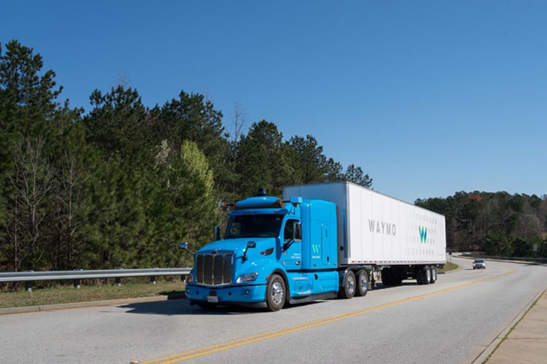 Waymo self-driving truck google / کامیون خودران ویمو گوگل