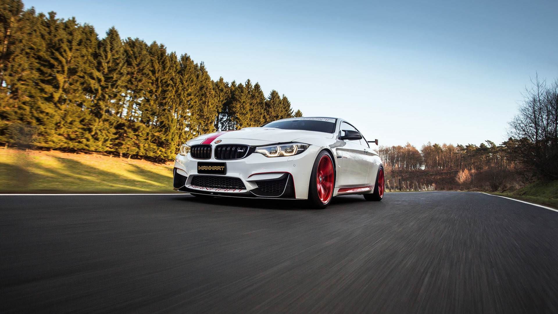 BMW M4 Coupe / کوپه بی‌ام‌و M4 با تیونینگ مانهارت