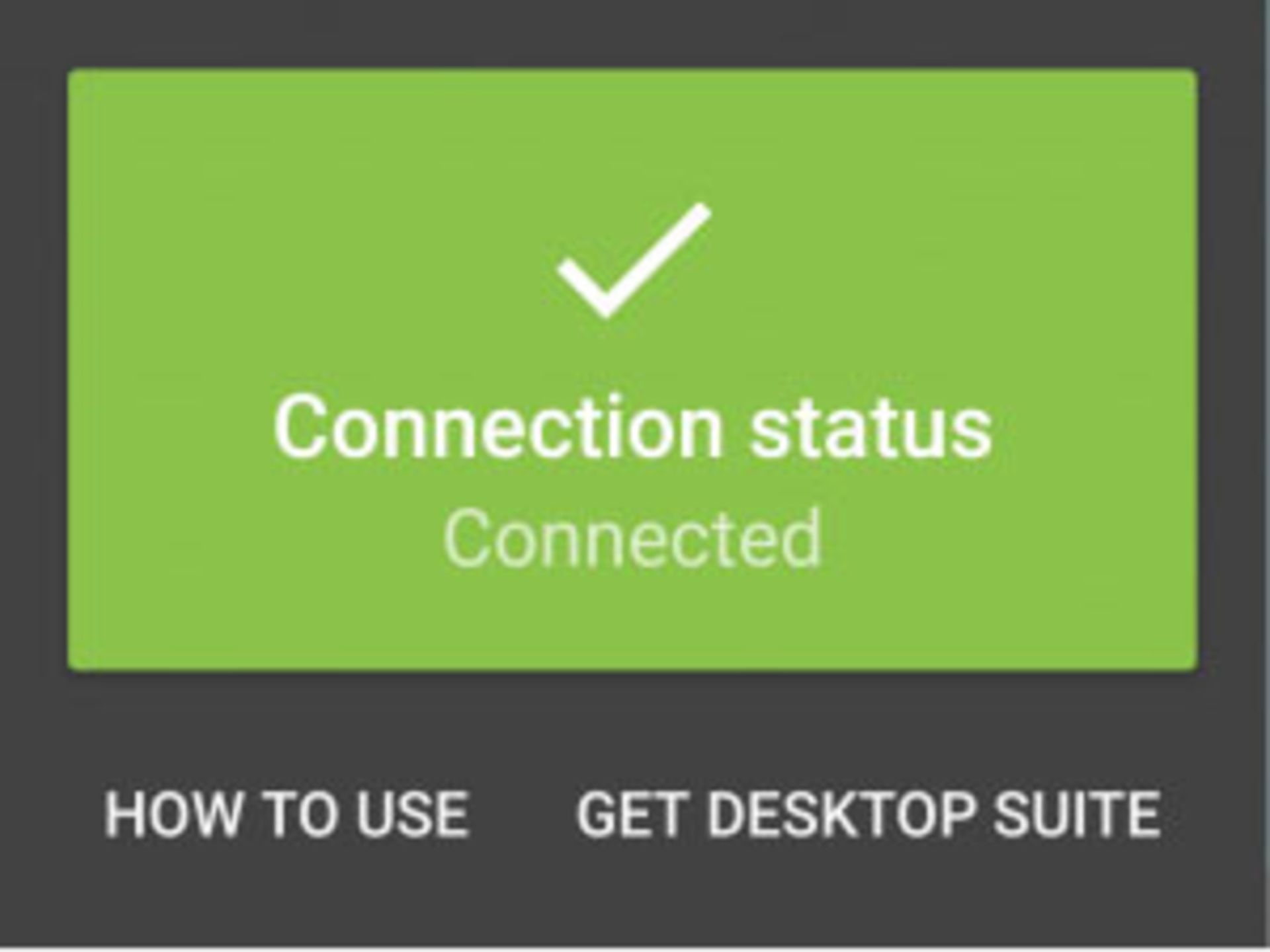 وضعیت اتصال اندرومدا