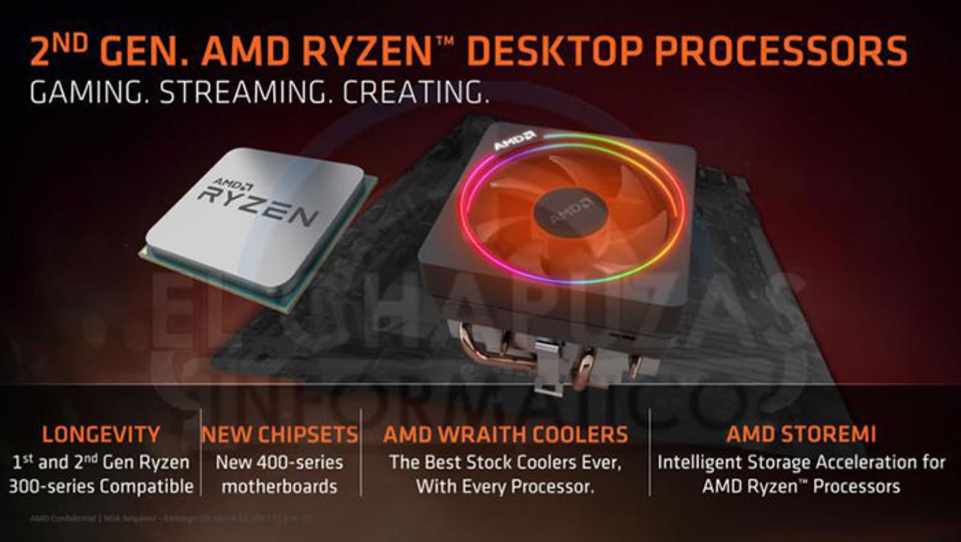 ای ام دی رایزن ۲ AMD RYZEN2000