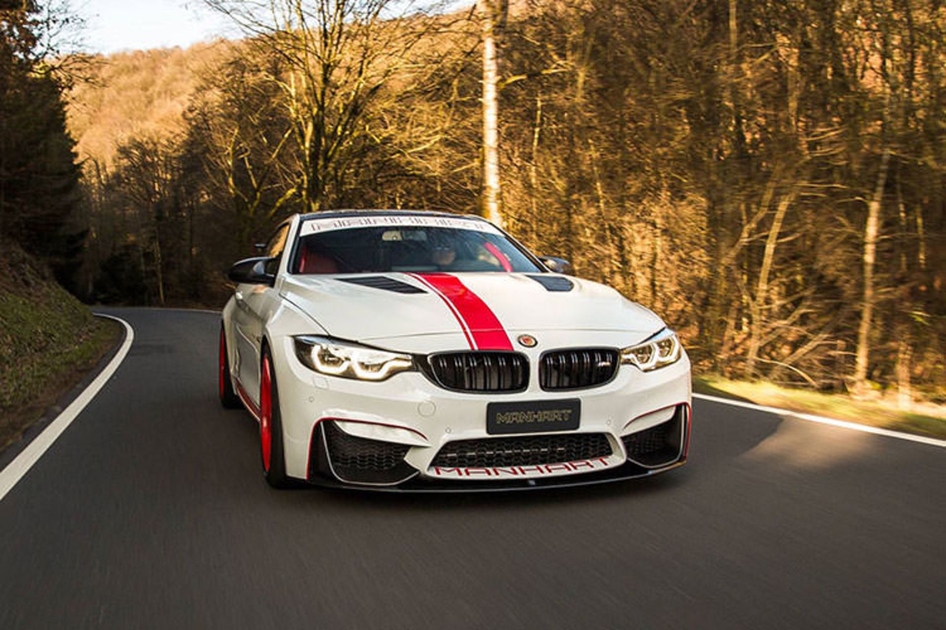 BMW M4 Coupe / کوپه بی‌ام‌و M4 با تیونینگ مانهارت