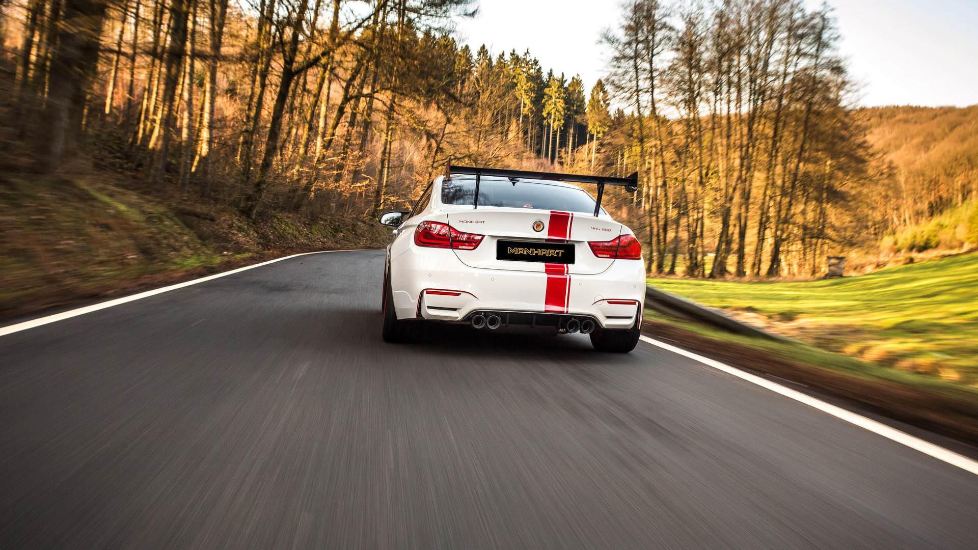 BMW M4 Coupe / کوپه بی‌ام‌و M4 با تیونینگ مانهارت