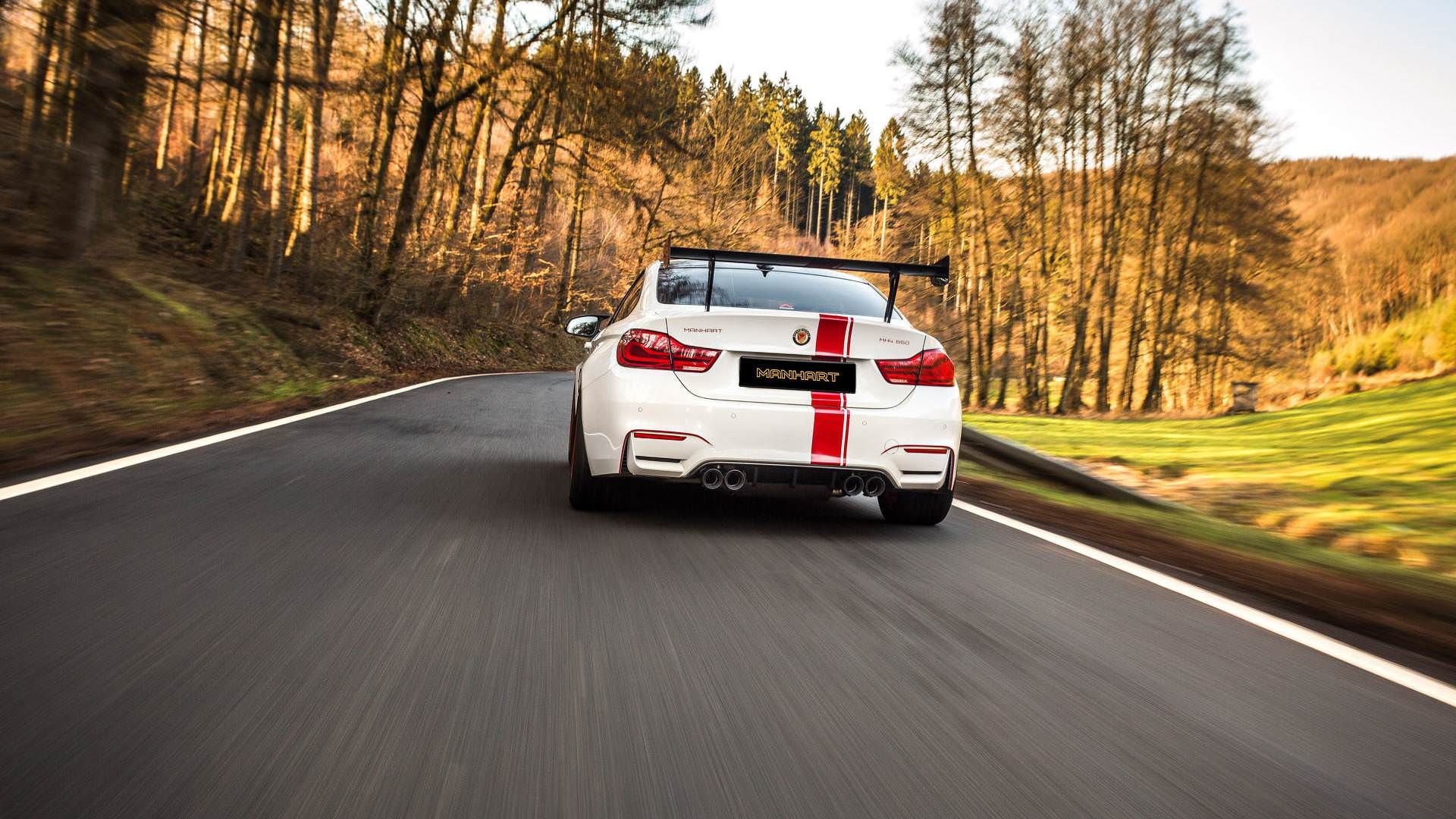 BMW M4 Coupe / کوپه بی‌ام‌و M4 با تیونینگ مانهارت