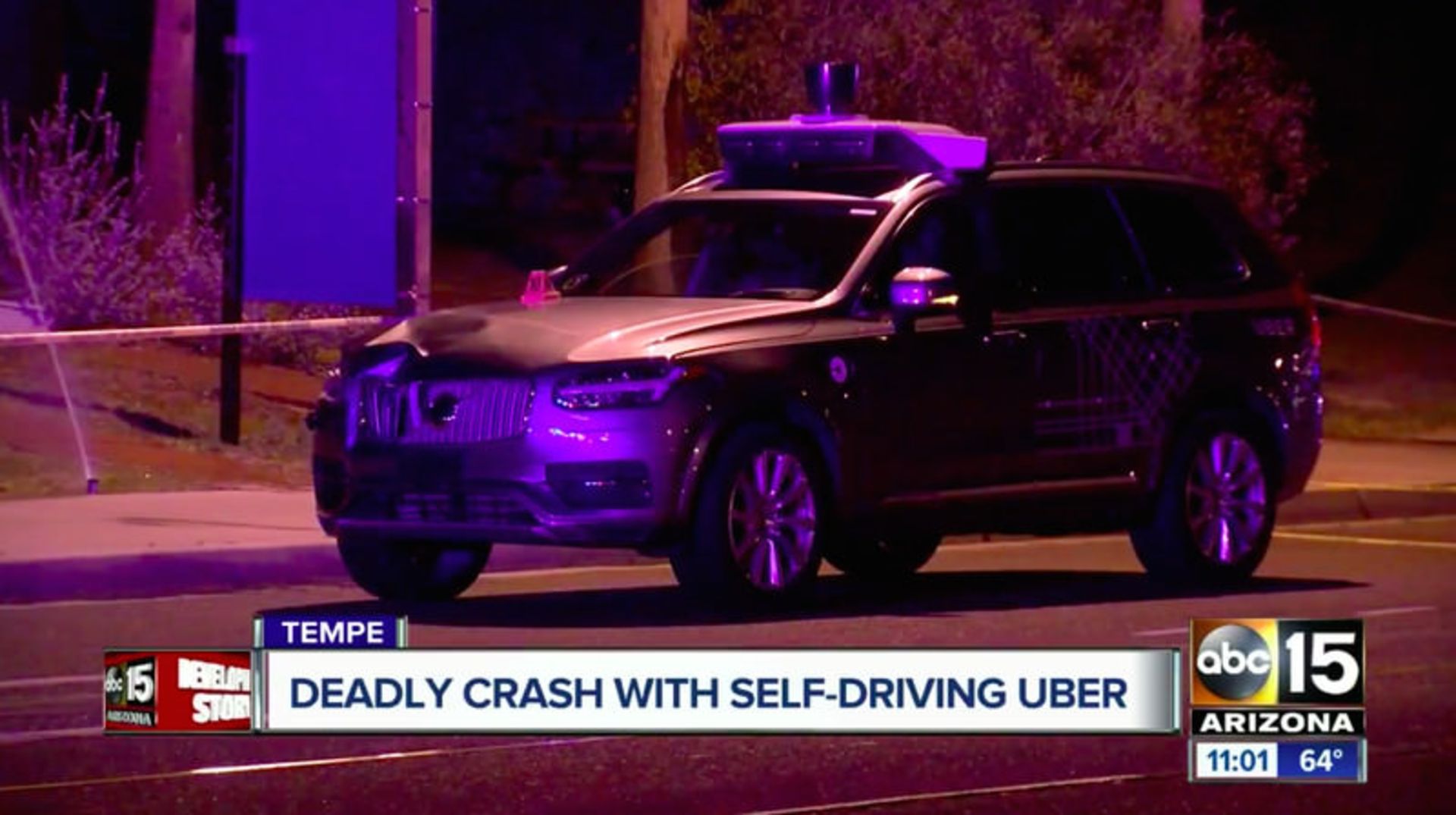 Uber self-driving SUV