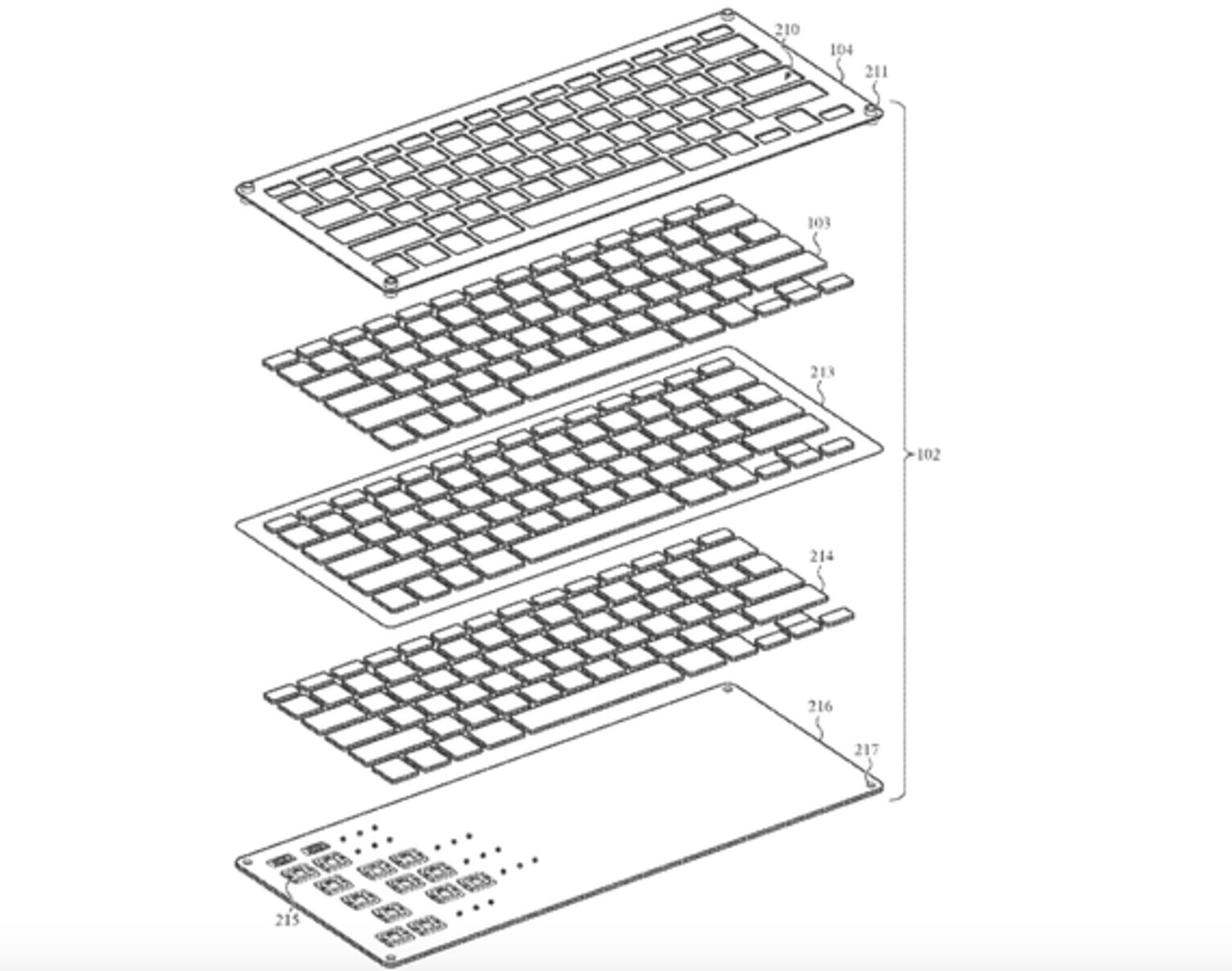 پتنت کیبورد اپل