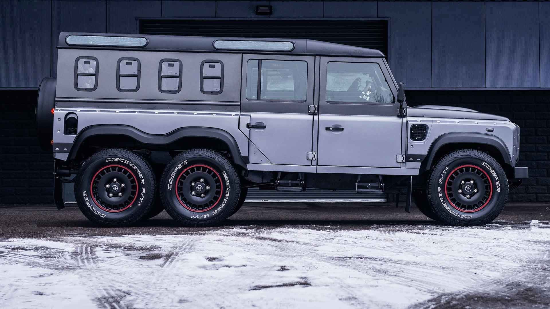 Land Rover Defender 6by6 / لندرور دیفندر 6 چرخ