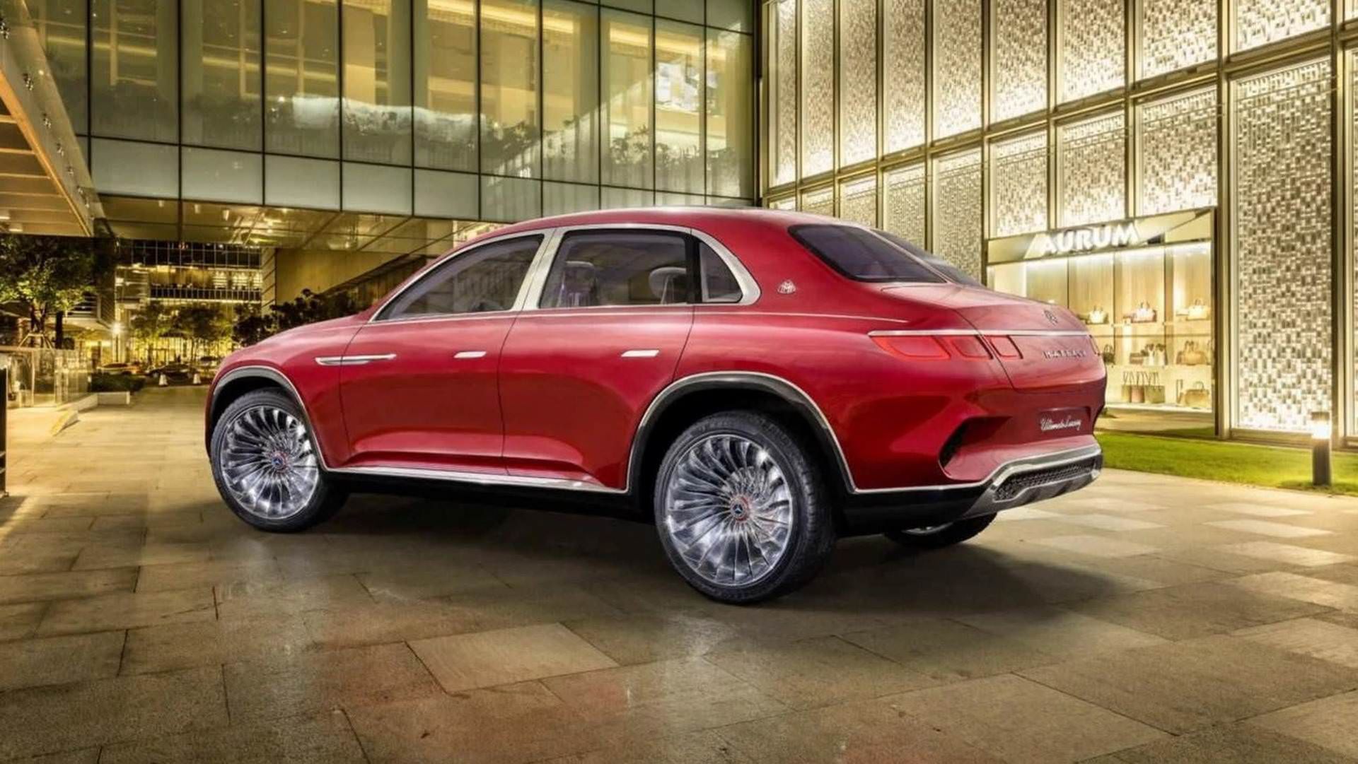Vision Mercedes-Maybach Ultimate / شاسی‌بلند مفهومی الکتریکی ویژن مرسدس میباخ آلتیمیت