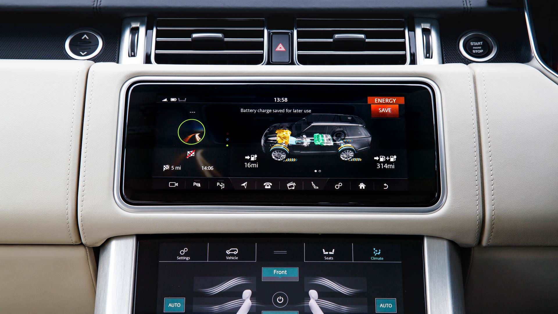 Jaguar Land Rover Blackberry Infotainment / جگوار لندرور بلک‌بری رنج‌رور