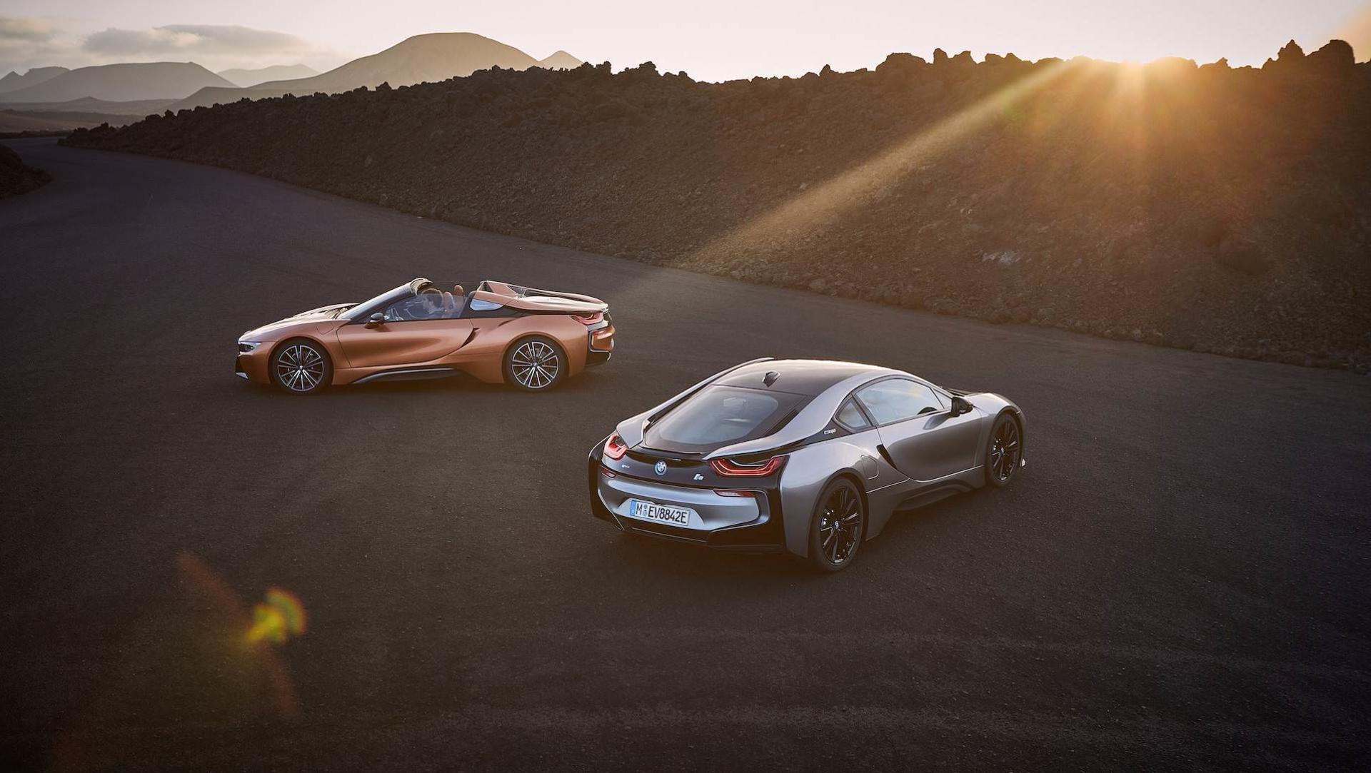BMW  i8 coupe / خودروی الکتریکی کوپه بی‌ام‌و  i8