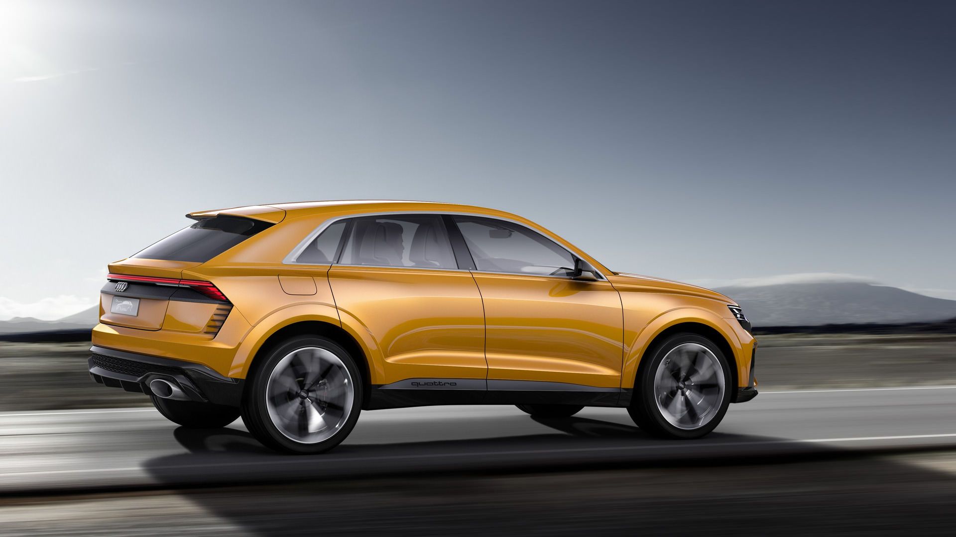 Audi Q8 Sport concept / شاسی‌بلند مفهومی آئودی Q8 اسپرت