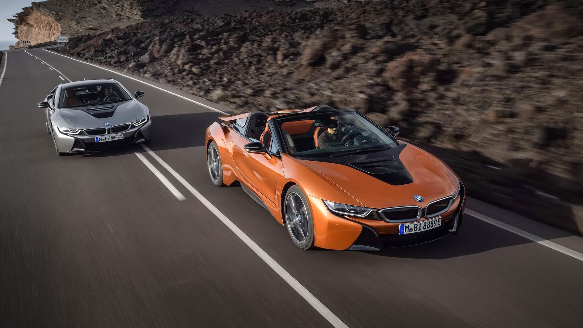 BMW  i8 coupe / خودروی الکتریکی کوپه بی‌ام‌و  i8