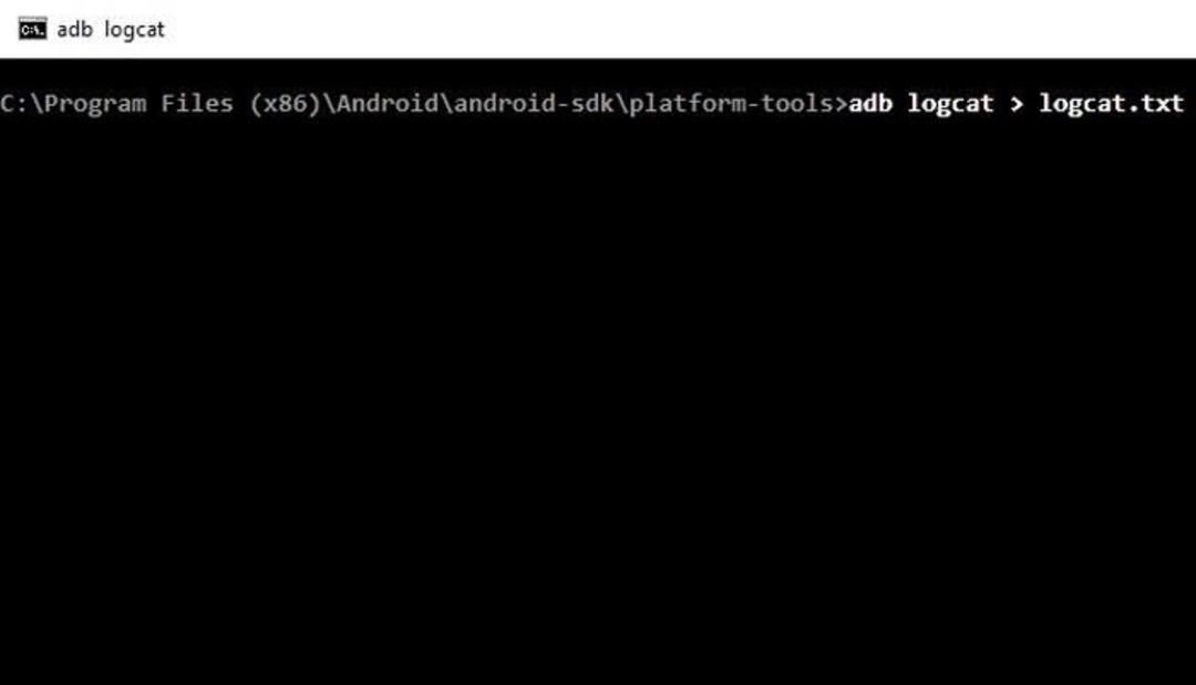 adb logcat