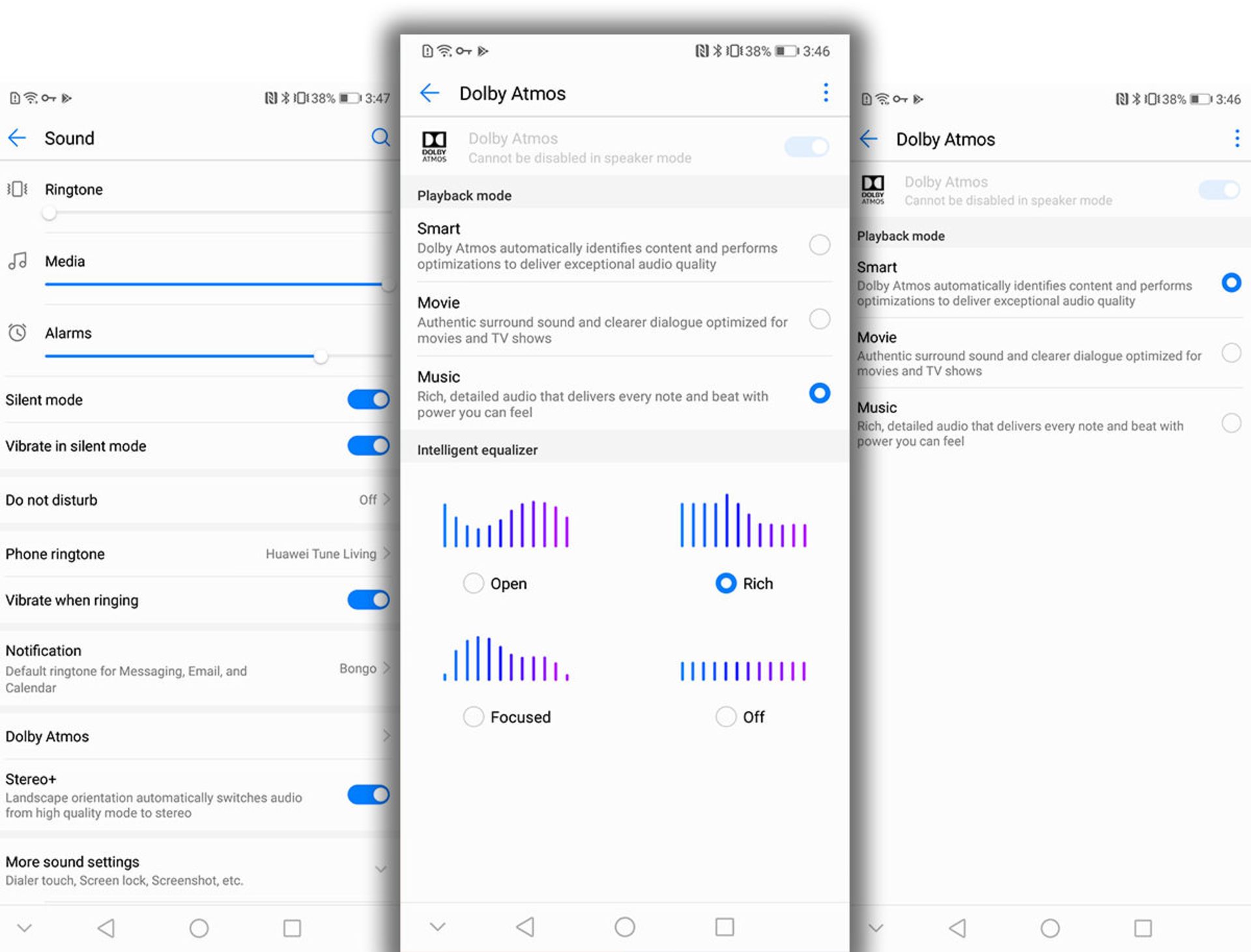 رابط کاربری هواوی P20 Pro