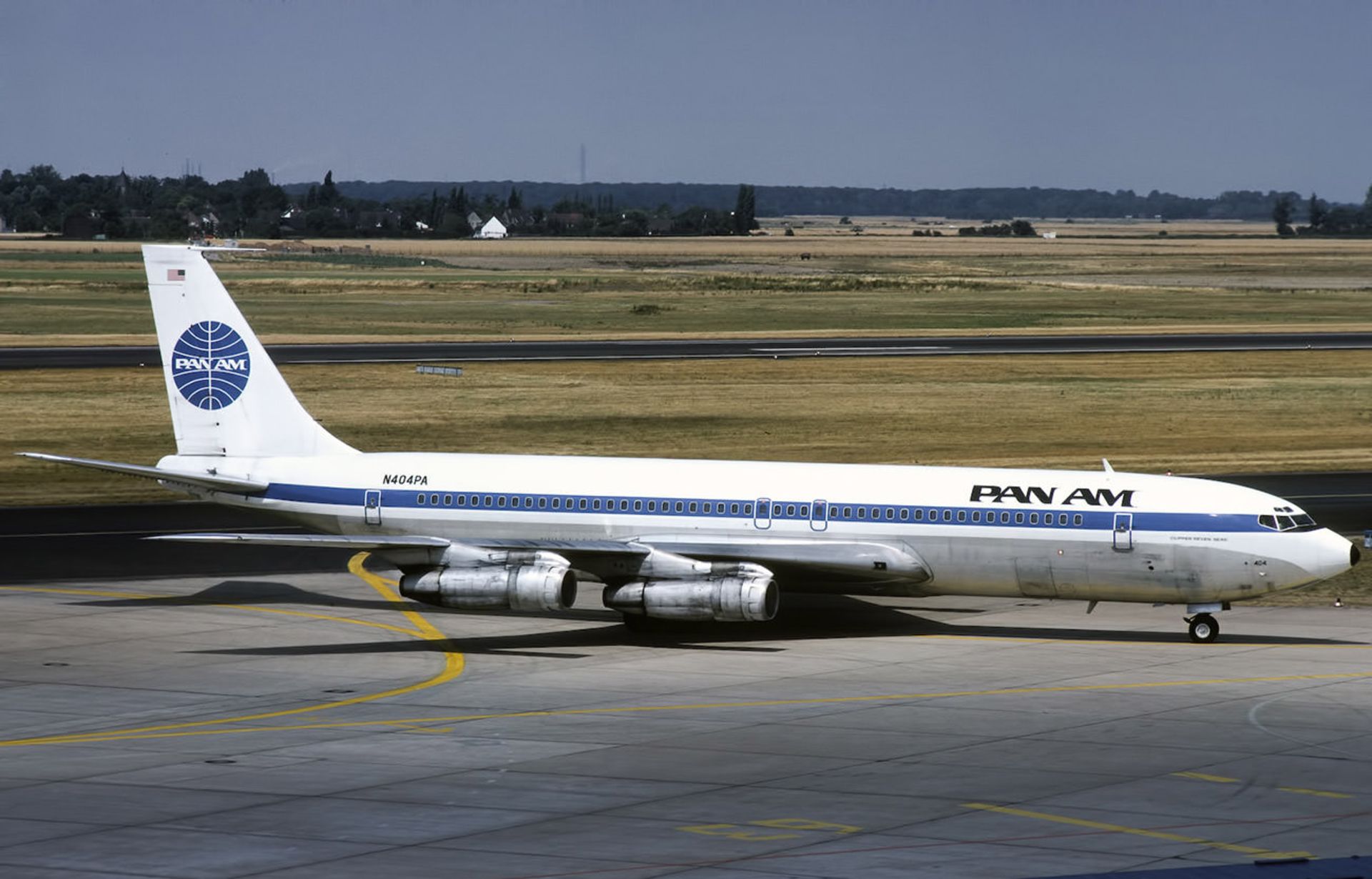 مرجع متخصصين ايران بوئينگ ۷۰۷ پان امريكن / Pan Am Boeing 707