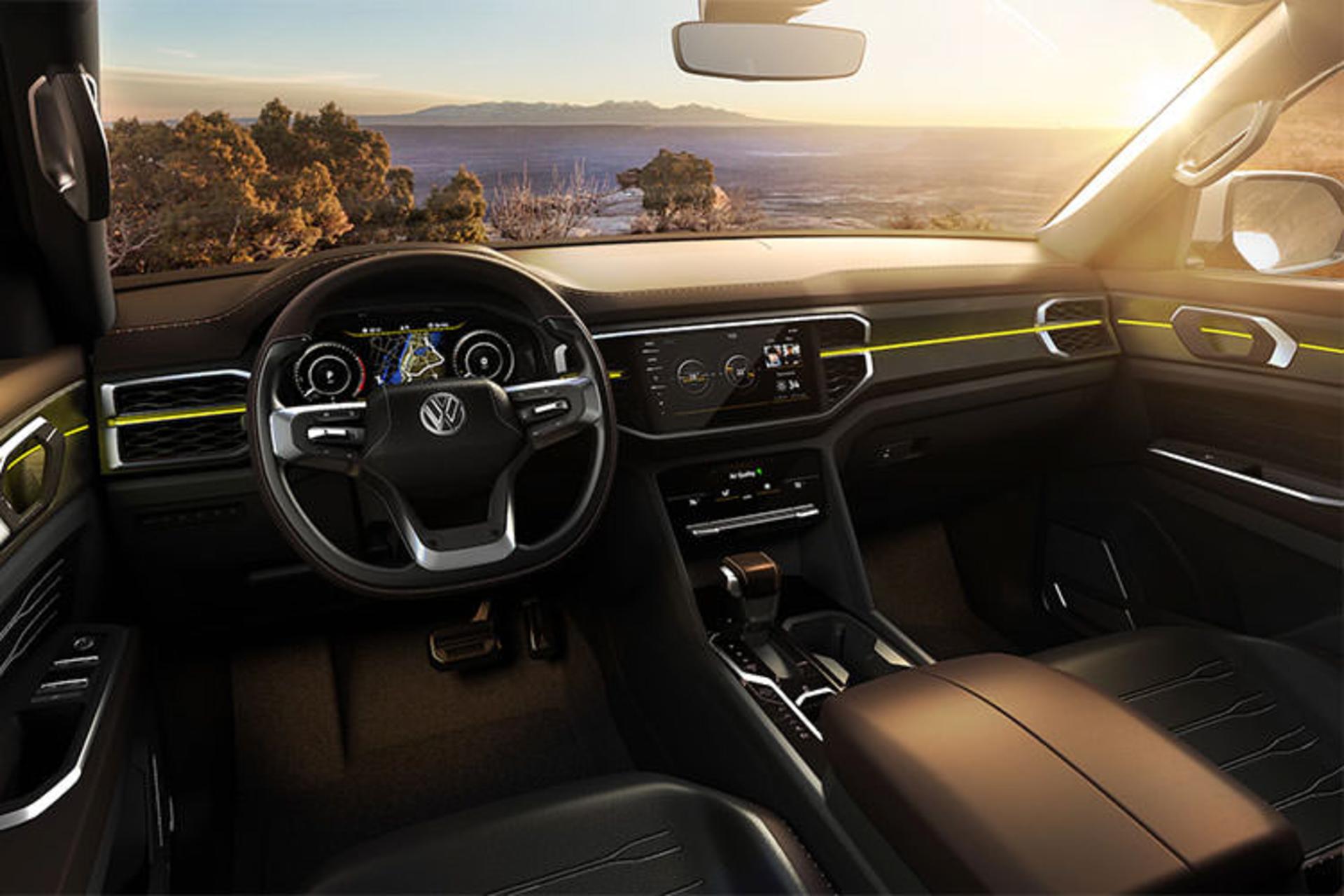 VOLKSWAGEN TANOAK PICKUP TRUCK / وانت پیک‌آپ مفهومی فولکس‌واگن تانواک