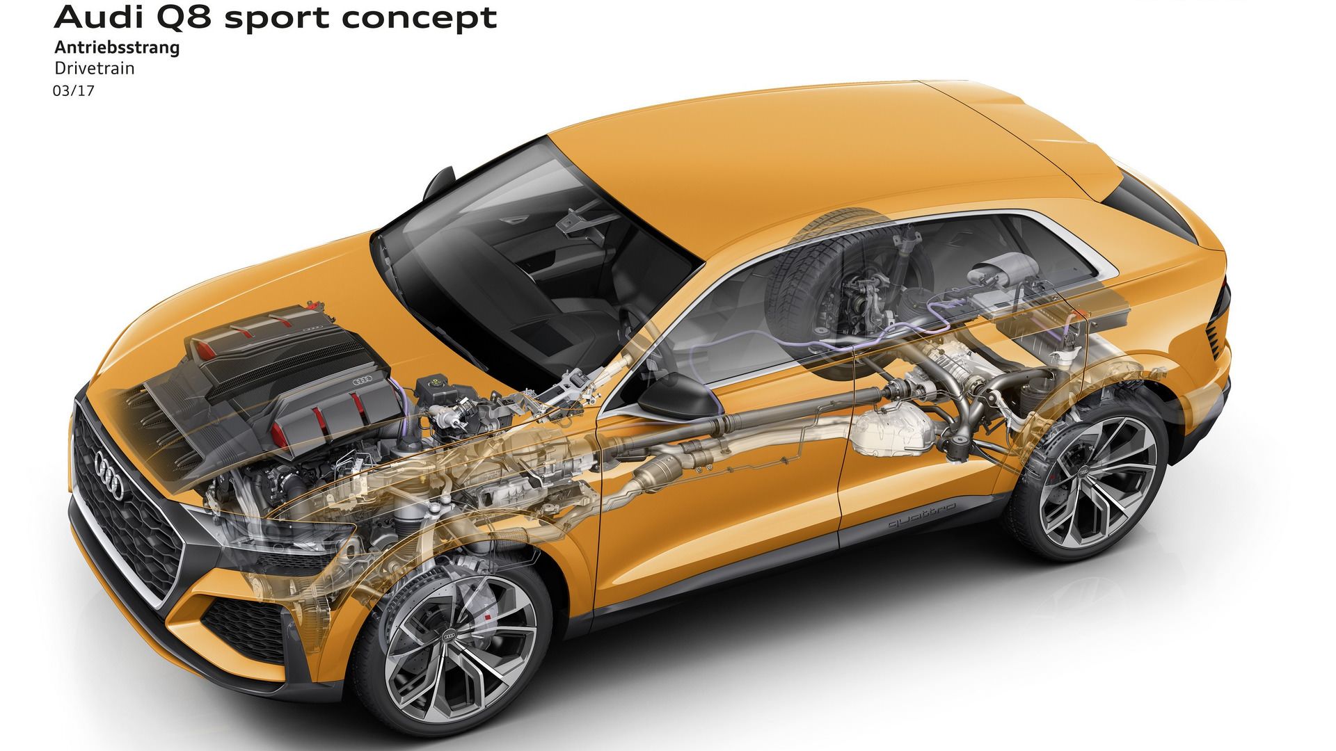 Audi Q8 Sport concept / شاسی‌بلند مفهومی آئودی Q8 اسپرت
