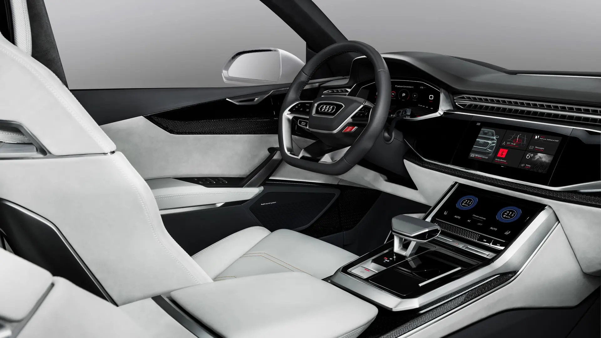 Audi Q8 Sport concept / شاسی‌بلند مفهومی آئودی Q8 اسپرت