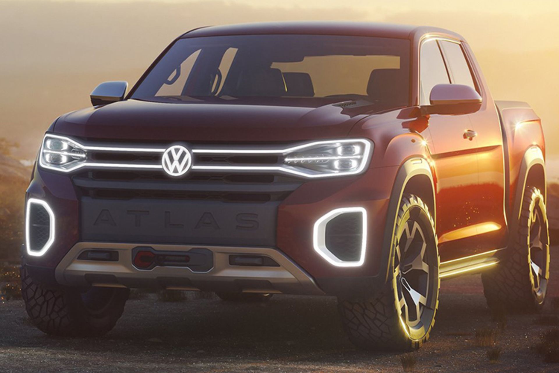Volkswagen Atlas Tanoak Pickup Concept