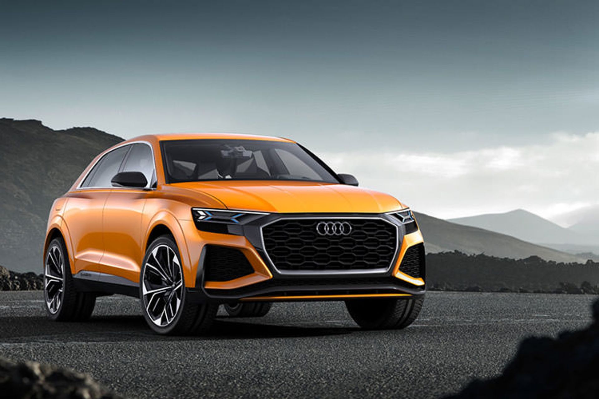 Audi Q8 Sport concept / شاسی‌بلند مفهومی آئودی Q8 اسپرت