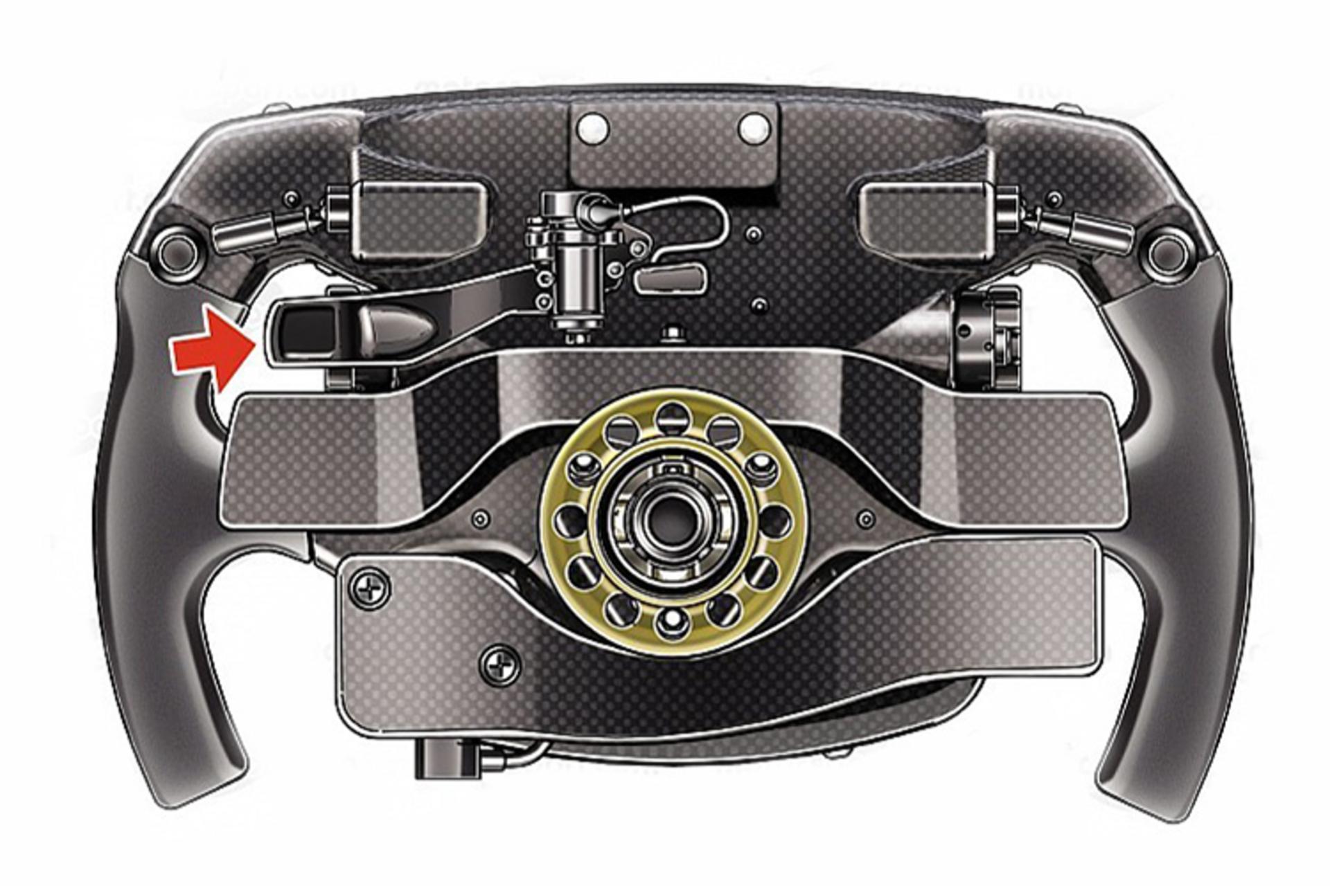 ferrari  f1 steering wheel   2018