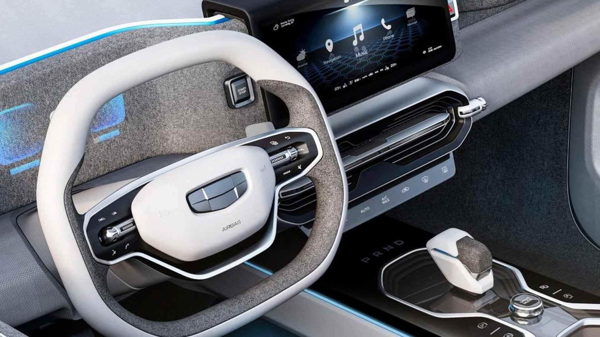 Geely Concept Icon SUV / شاسی‌بلند مفهومی جیلی آیکون