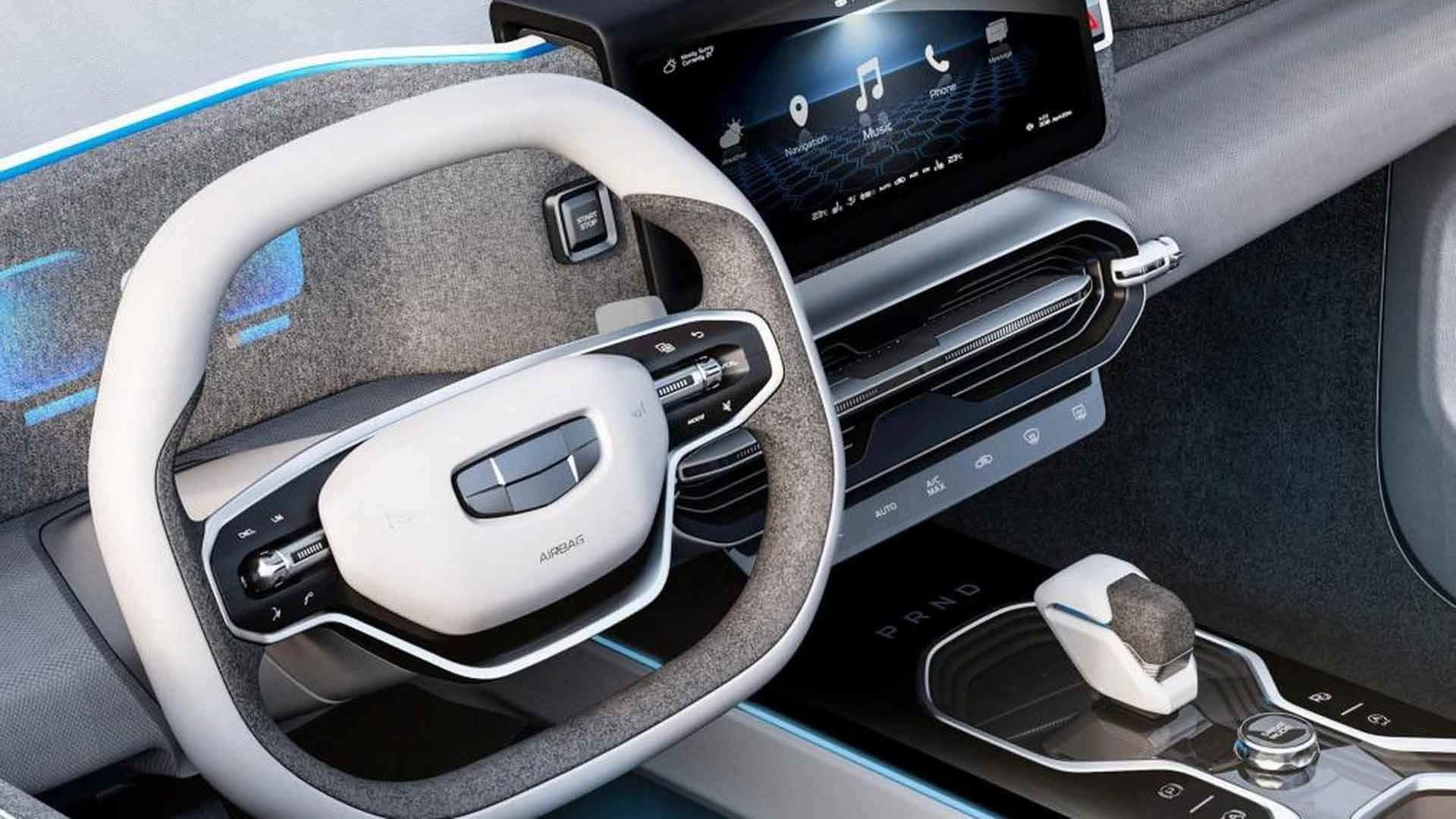 Geely Concept Icon SUV / شاسی‌بلند مفهومی جیلی آیکون