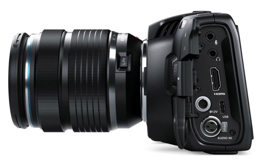 Blackmagic Pocket Cinema Camera 4K / دوربین سینمایی بلک‌مجیک