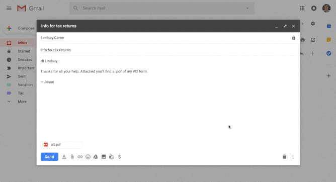 Gmail Consumer Confidential