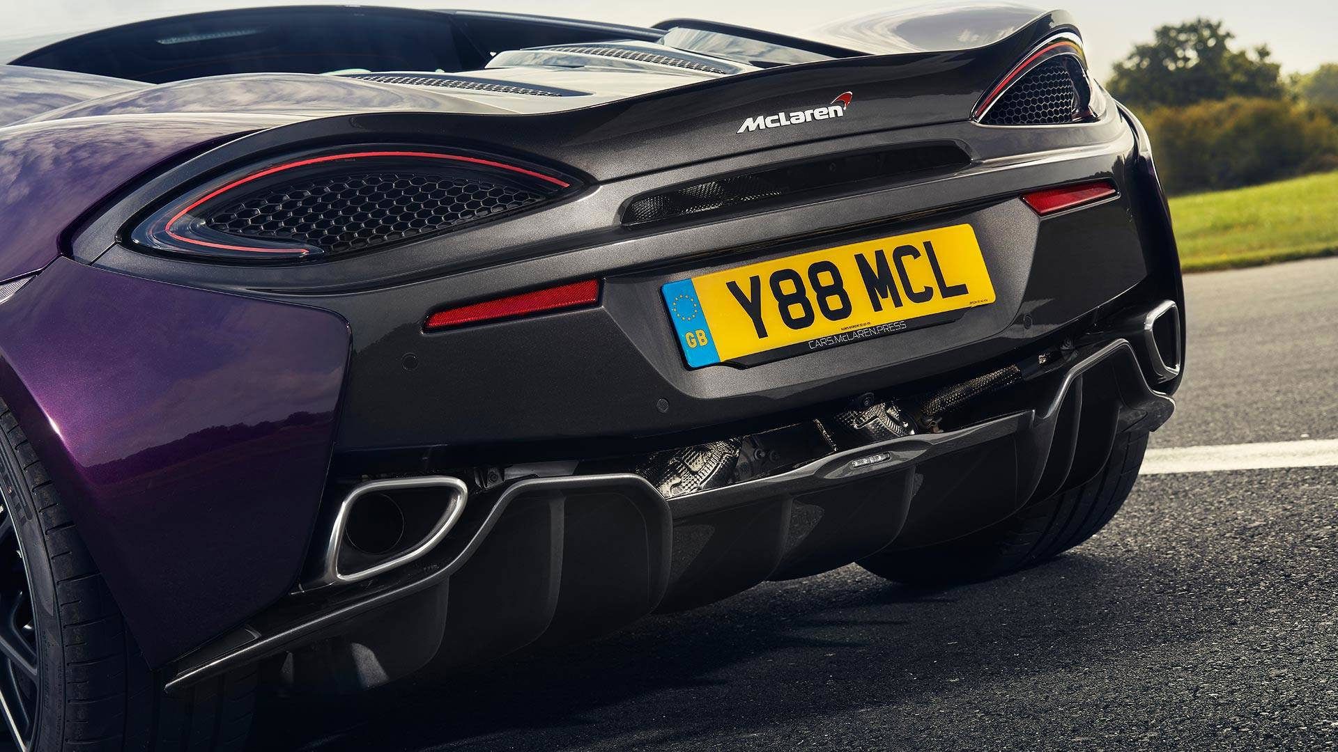 McLaren 570S Spider / ابرخودروی مک‌لارن 570S اسپایدر