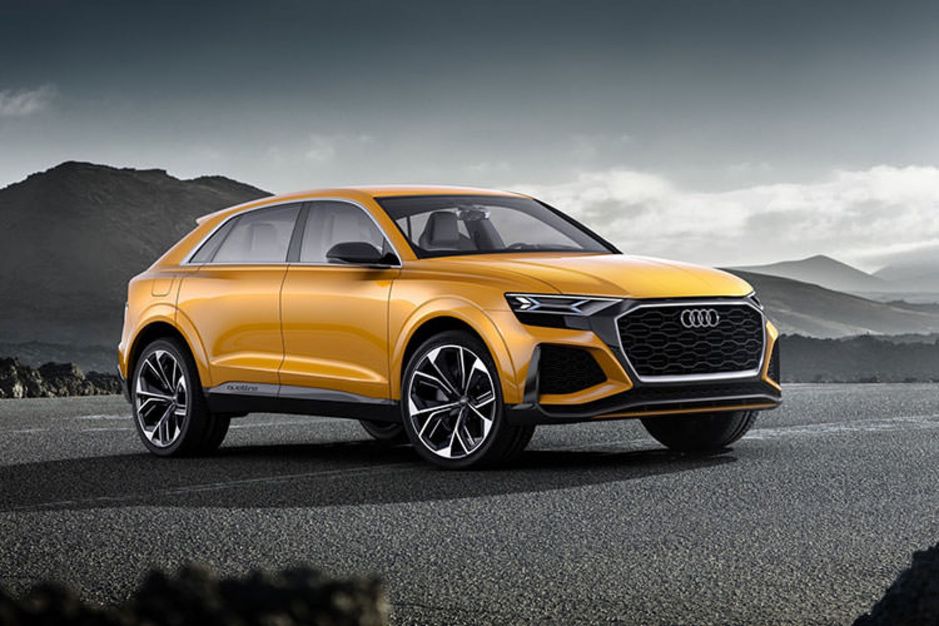 Audi Q8 Sport concept / شاسی‌بلند مفهومی آئودی Q8 اسپرت