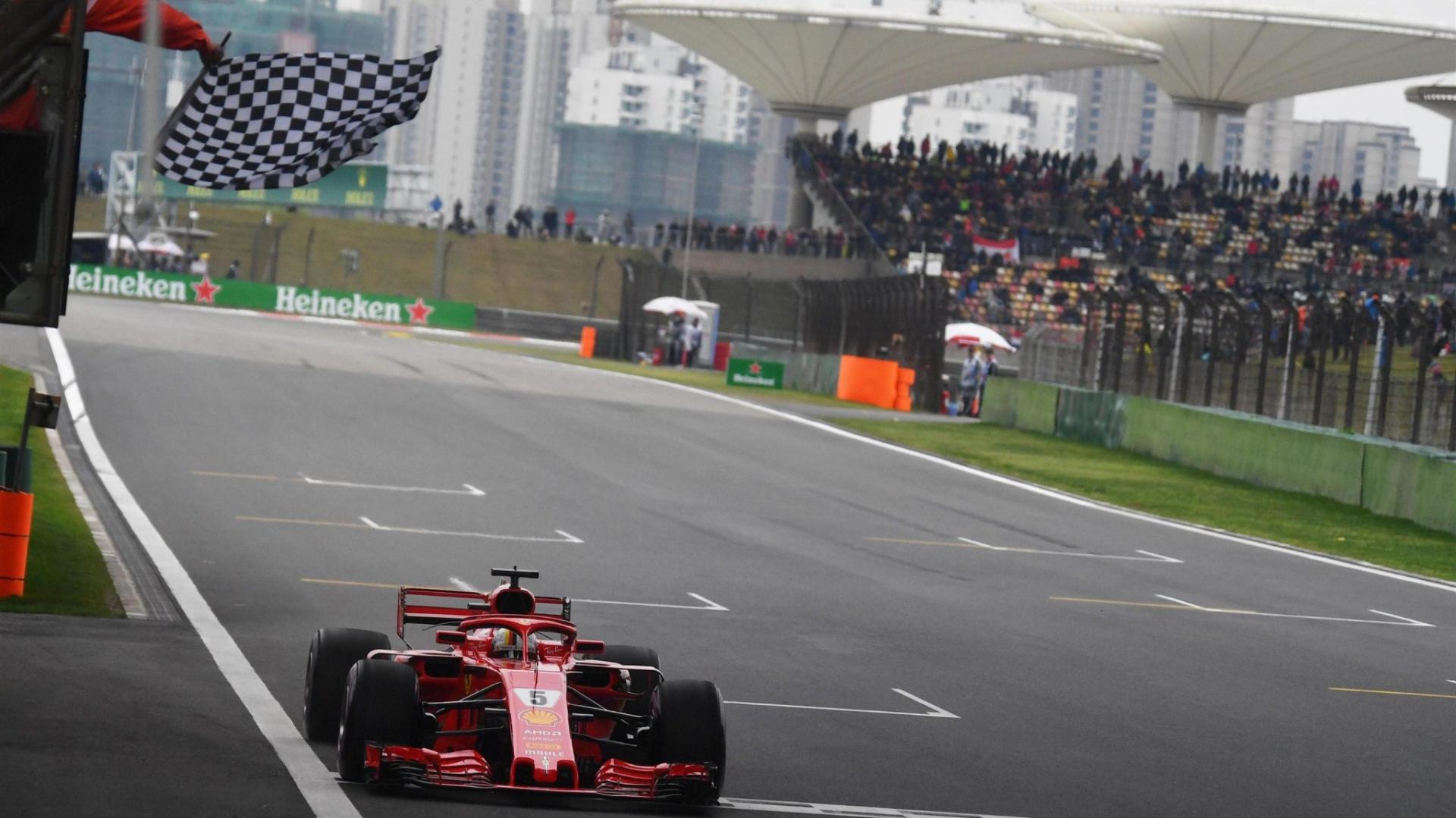 shanghai f1 Ferrari