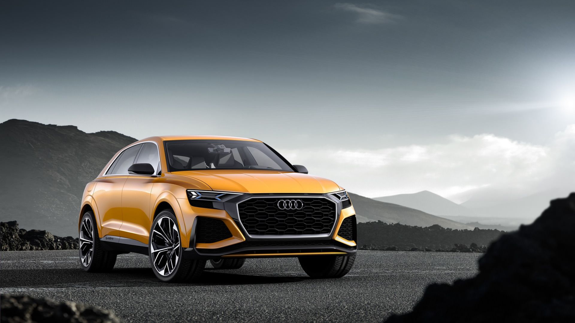 Audi Q8 Sport concept / شاسی‌بلند مفهومی آئودی Q8 اسپرت