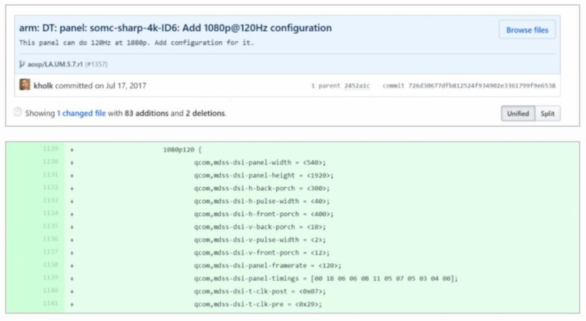 پشتیبانی نمایشگر اکسپریا ایکس‌زد پریمیوم از نرخ ۱۲۰ هرتز