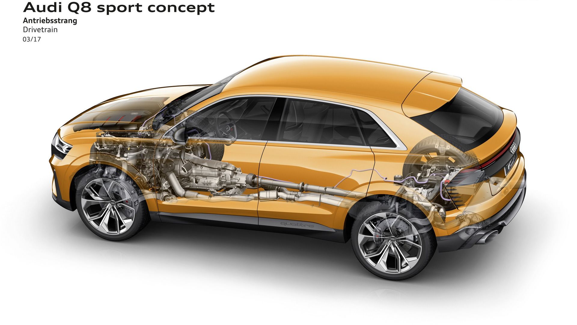 Audi Q8 Sport concept / شاسی‌بلند مفهومی آئودی Q8 اسپرت
