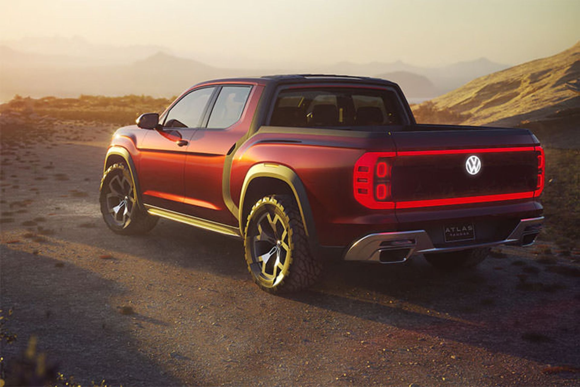 VOLKSWAGEN TANOAK PICKUP TRUCK / وانت پیک‌آپ مفهومی فولکس‌واگن تانواک