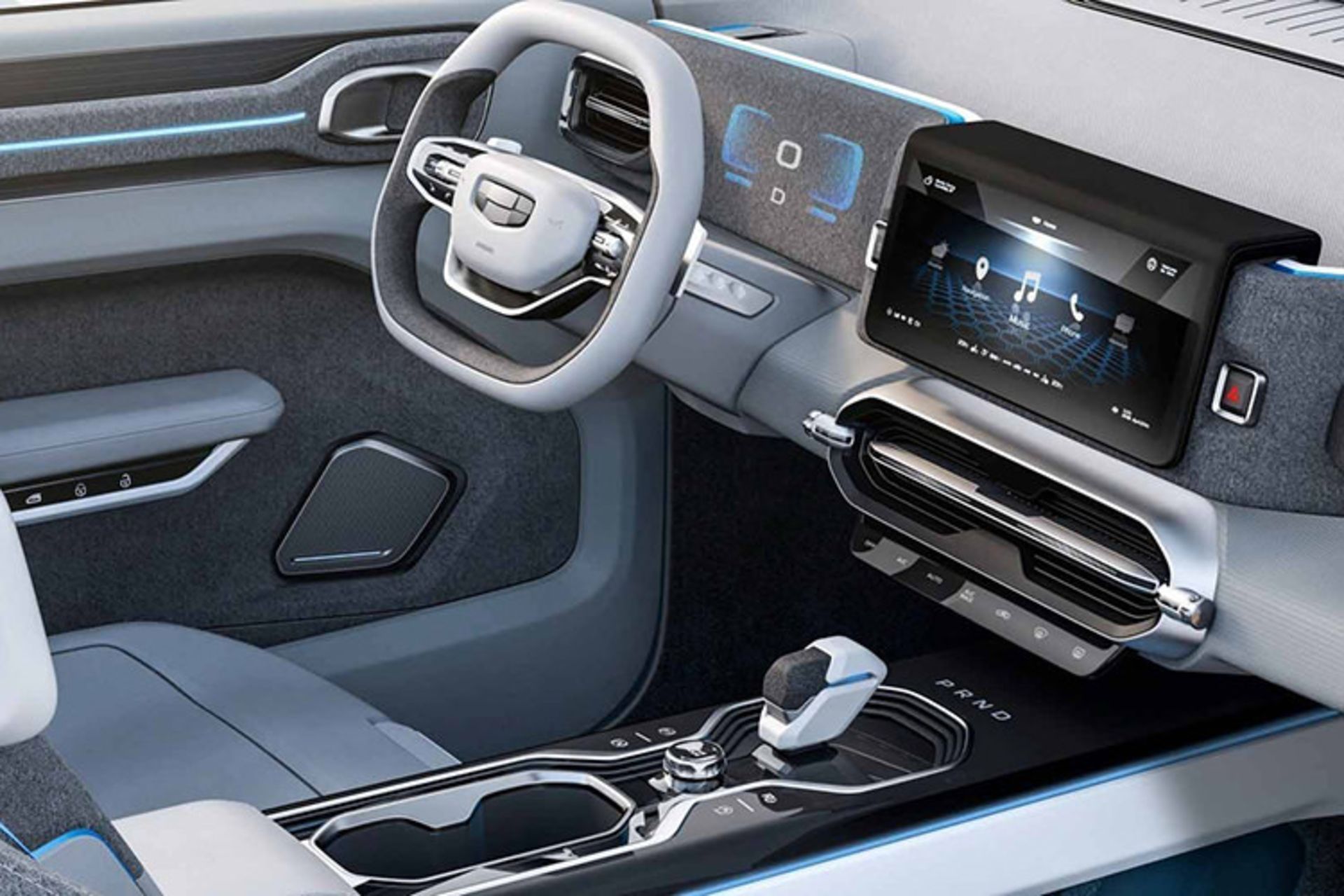Geely Concept Icon SUV / شاسی‌بلند مفهومی جیلی آیکون