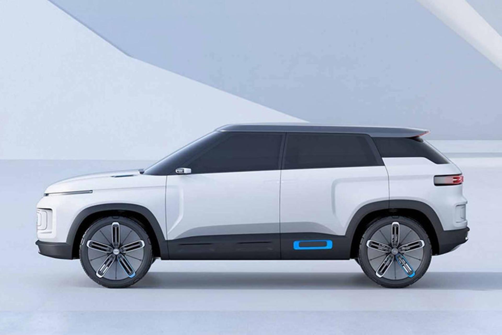 Geely Concept Icon SUV / شاسی‌بلند مفهومی جیلی آیکون