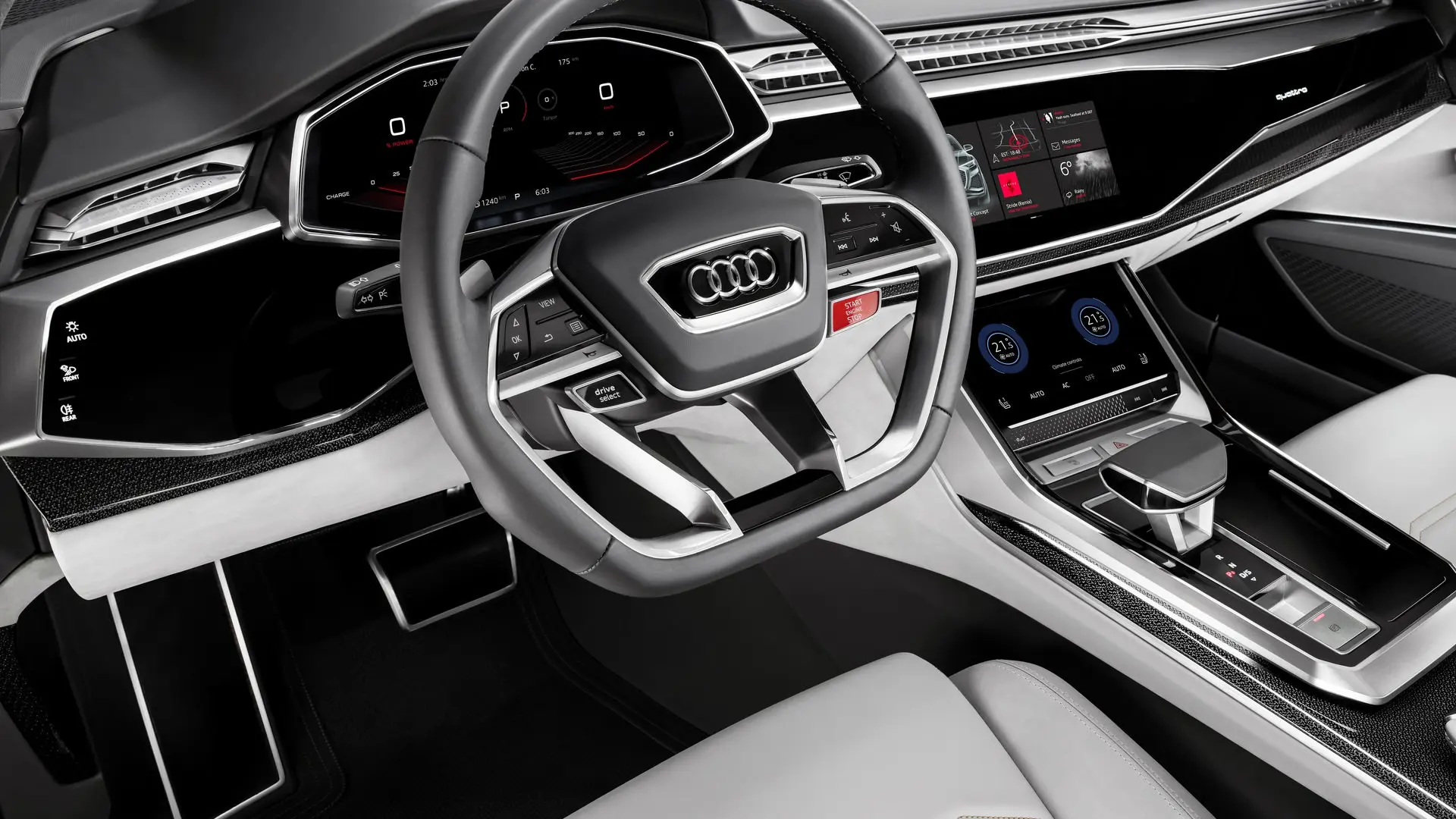 Audi Q8 Sport concept / شاسی‌بلند مفهومی آئودی Q8 اسپرت