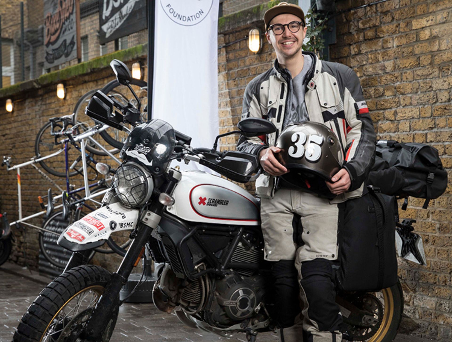 Henry Crew ducati scrambler