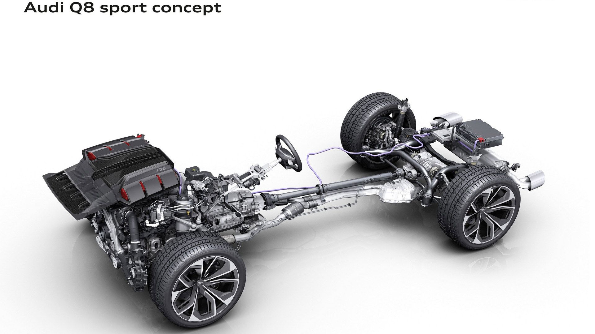 Audi Q8 Sport concept / شاسی‌بلند مفهومی آئودی Q8 اسپرت