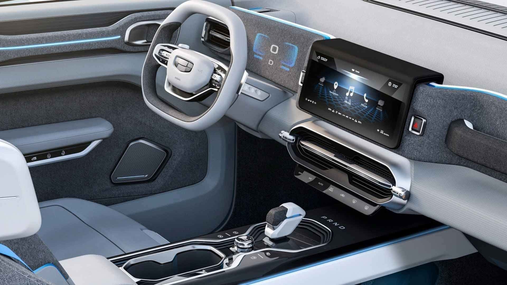 Geely Concept Icon SUV / شاسی‌بلند مفهومی جیلی آیکون