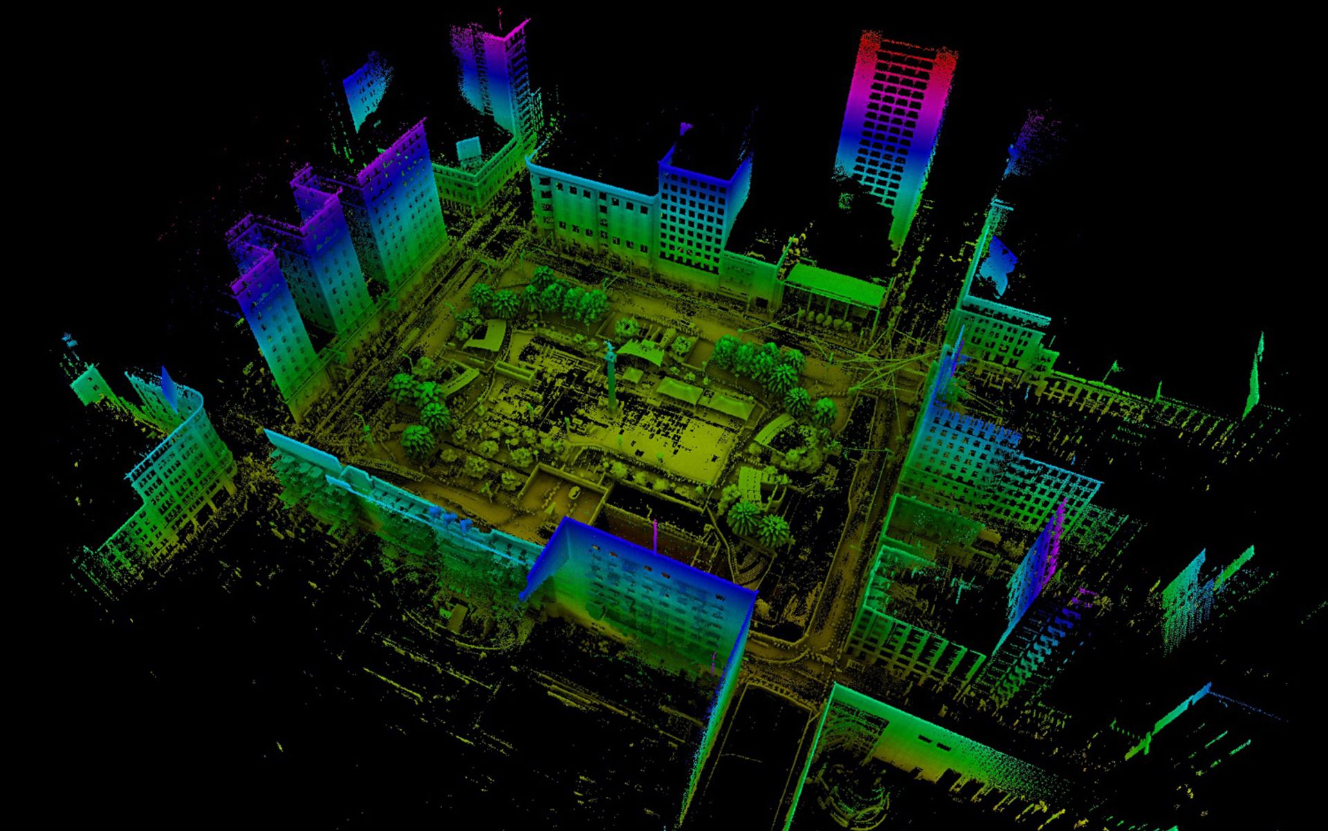 Lidar scan