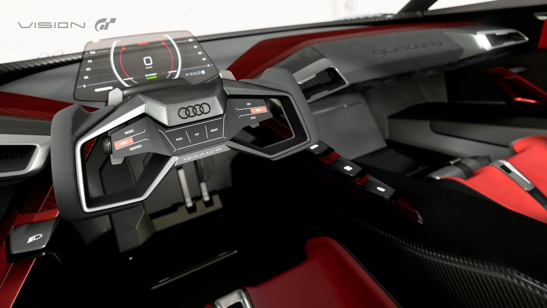 Audi E-Tron Vision Gran Turismo / آئودی ویژن گرن توریزمو