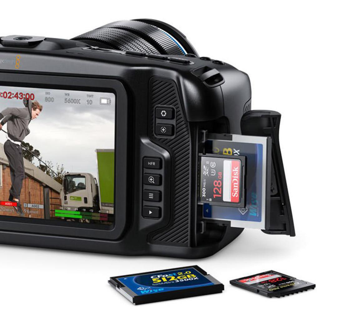 Blackmagic Pocket Cinema Camera 4K / دوربین سینمایی بلک‌مجیک