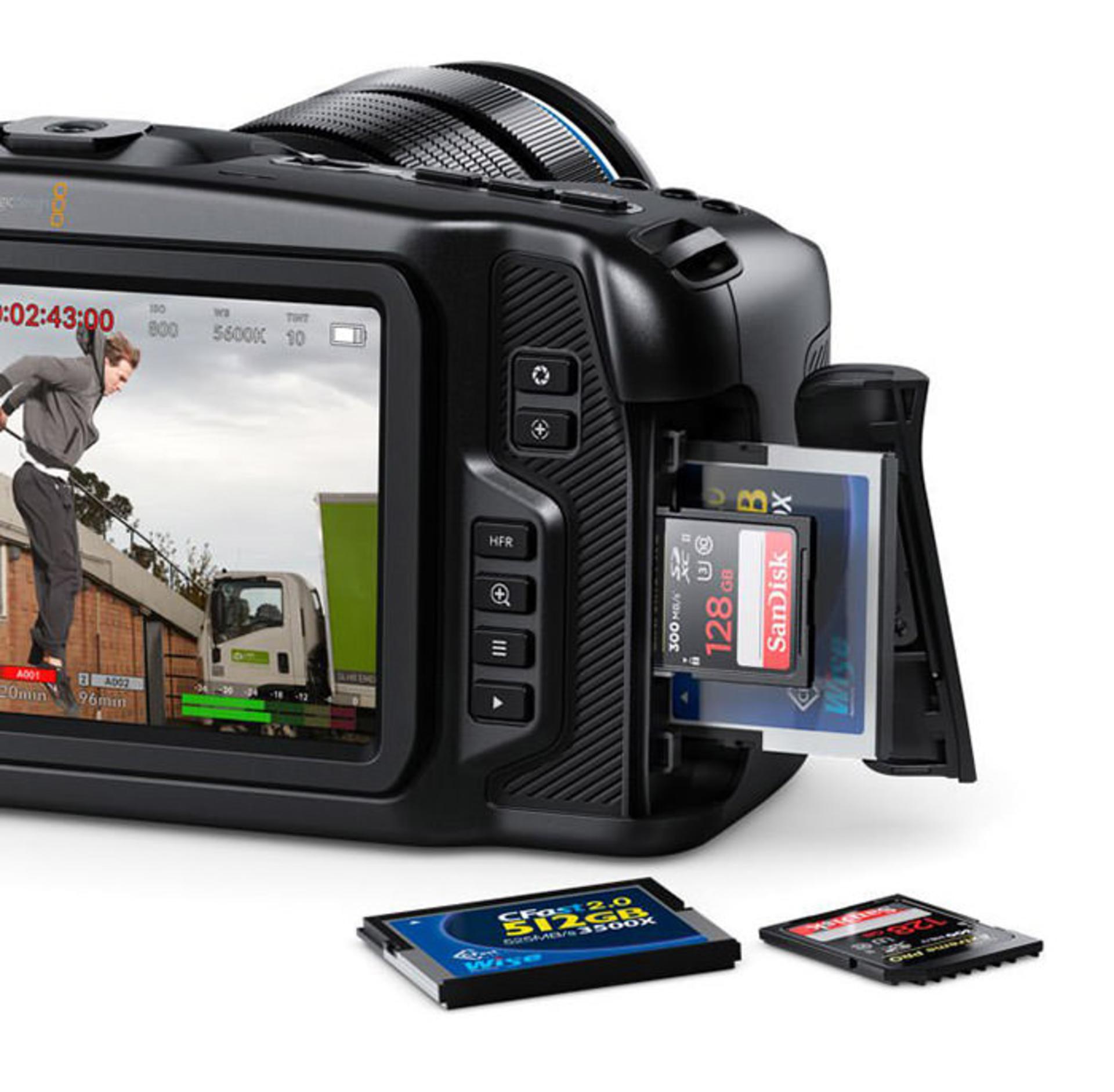 Blackmagic Pocket Cinema Camera 4K / دوربین سینمایی بلک‌مجیک
