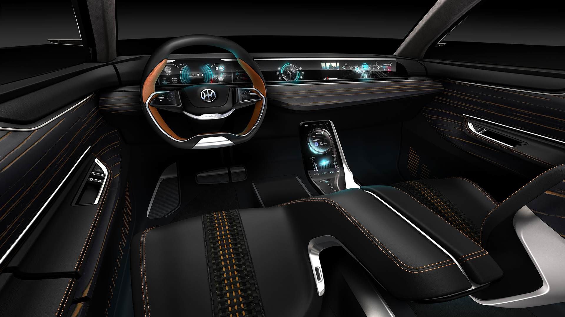 Pininfarina K350 / شاسی‌بلند الکتریکی پینین‌فارینا K350